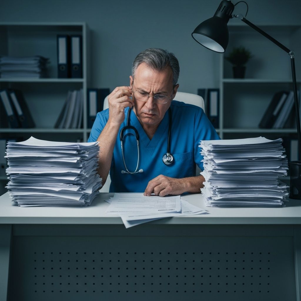 Provider overwhelmed by insurance paperwork